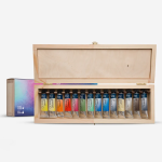Rosa Art Watercolour Gallery Set in Wood Box