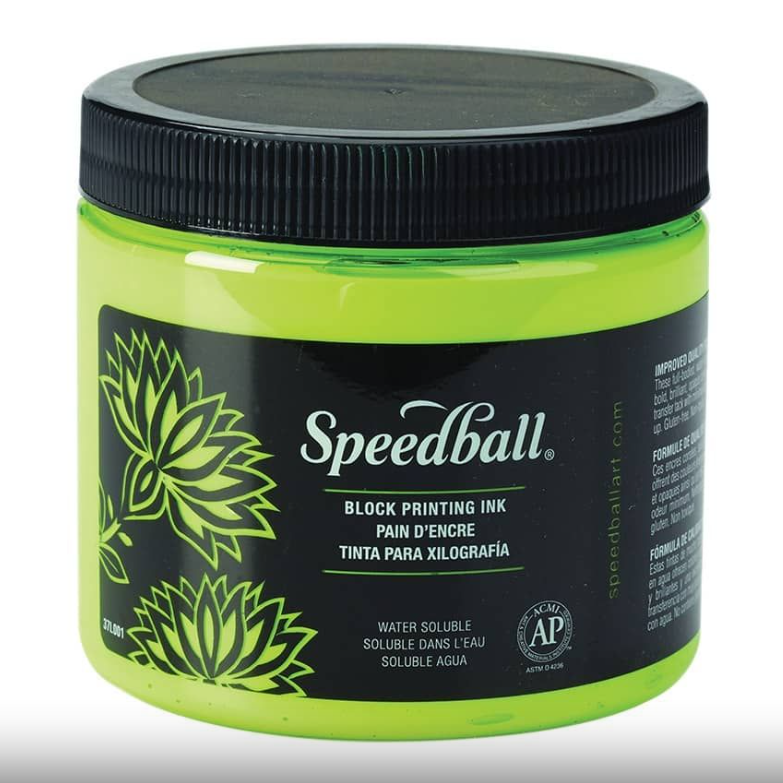 SB Water-soluble BP Ink Fluorescent Lime Green