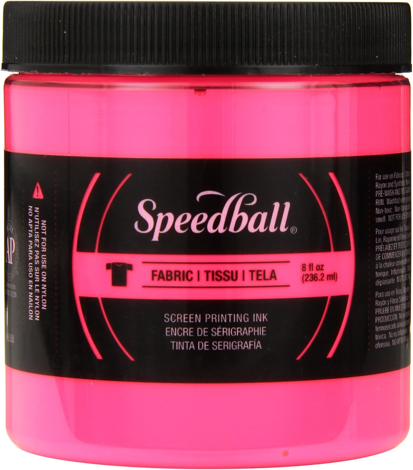 Speedball Fabric Screen Ink – Fluorescent Hot Pink