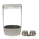 Meeden Brush Holder + Double Palette Cup Set