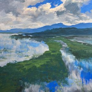 Reflections in Landscape: Beginner Acrylic
