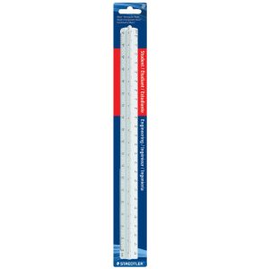 Staedtler Student Triangular Scale 12" Rulers