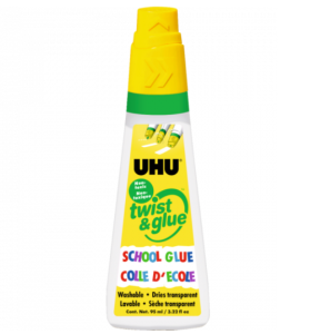 UHU Twist & Glue White School Glue