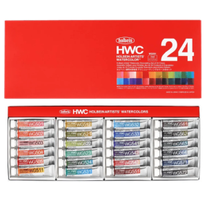 Holbein Granulating Watercolour 24 Set