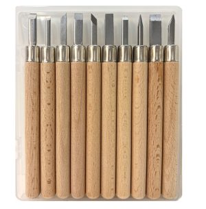 Wood Carving Knife Value Pack of 10