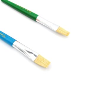 Chubby Brush Flat Short Handle