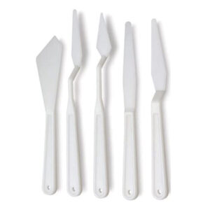 Plastic Palette Knife Set