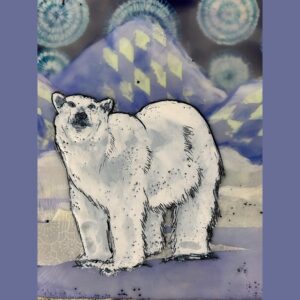 Arctic Animals in Encaustics
