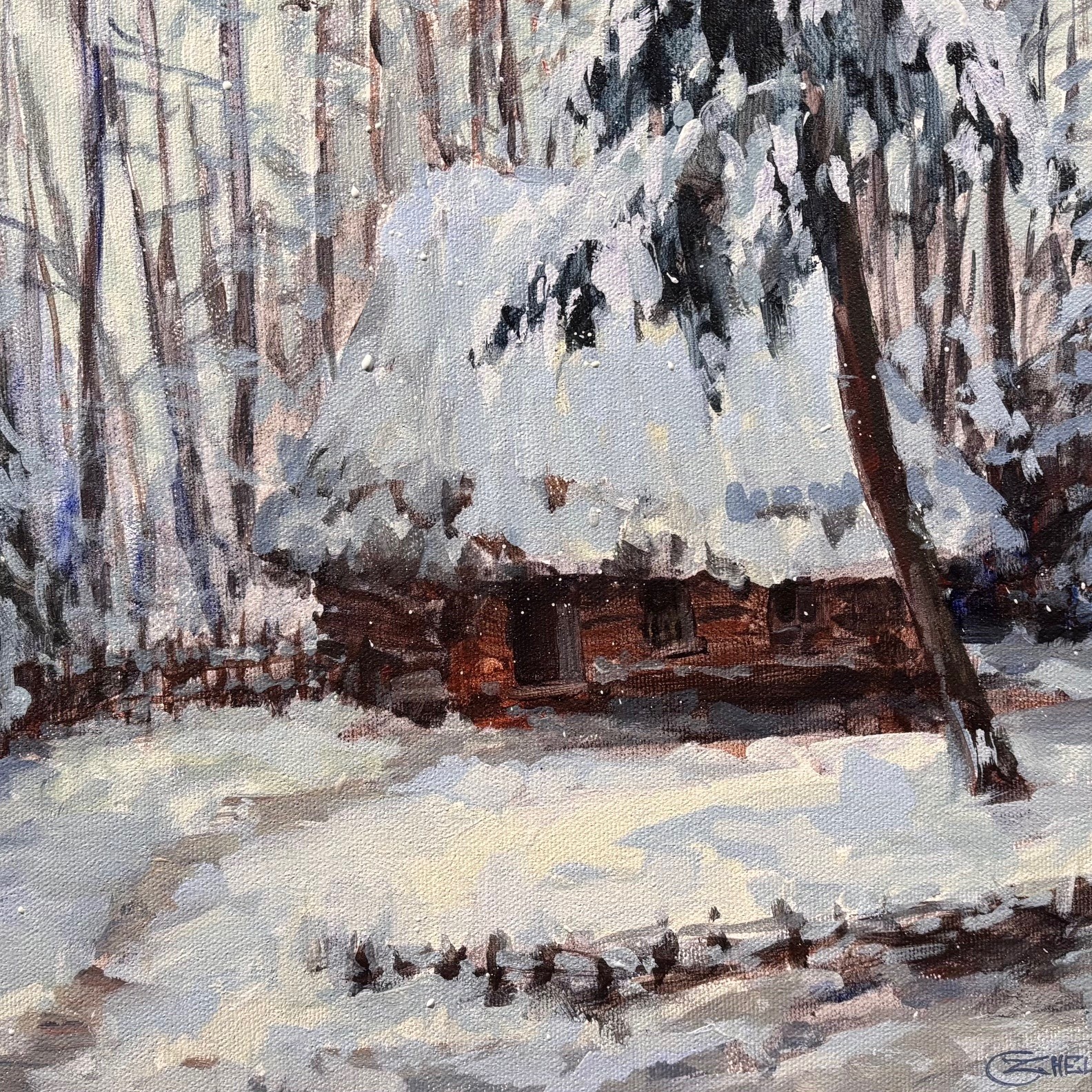 Beginner Acrylic: White is Never White