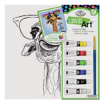 giraffe paint by numbers