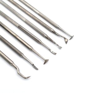 Stainless Steel Mini Sculpting Tools - Set of 7