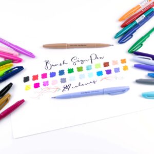 Pentel Touch Brush Sign Pens