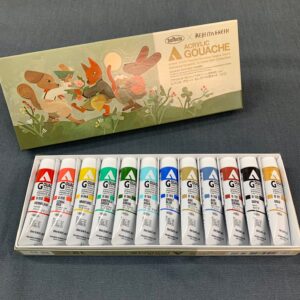 holbein rebecca green gouache set