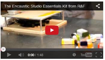 How to use the R&F Encaustic Essential Studio Kit Video