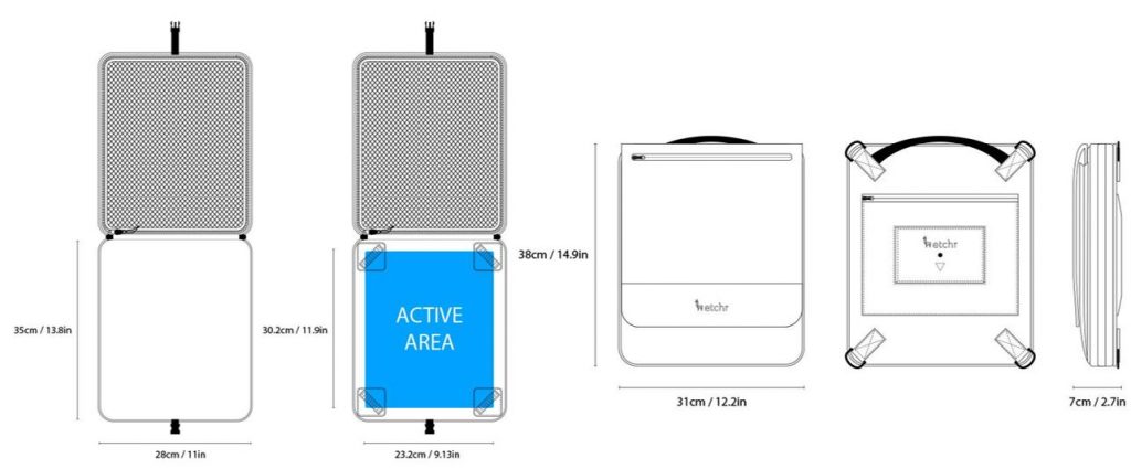 Etchr Slate Dimensions