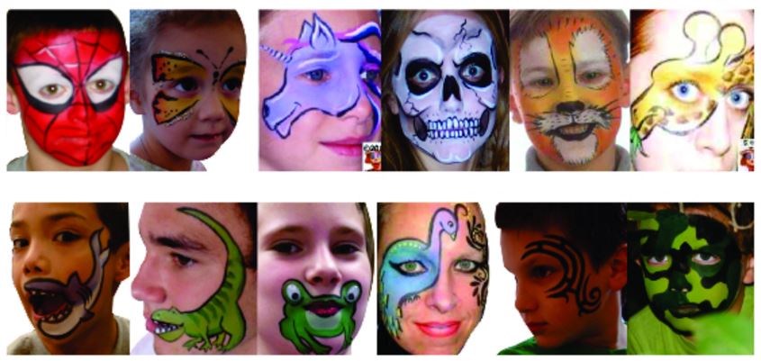 Face paint Examples