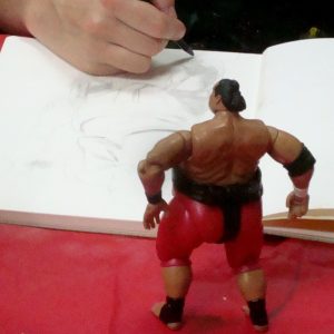 draw action figures