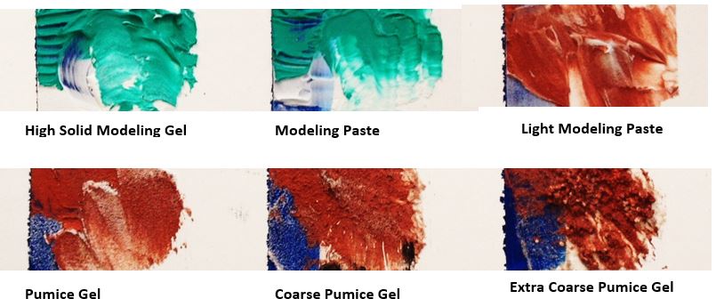 Modelling Paste vs Impasto