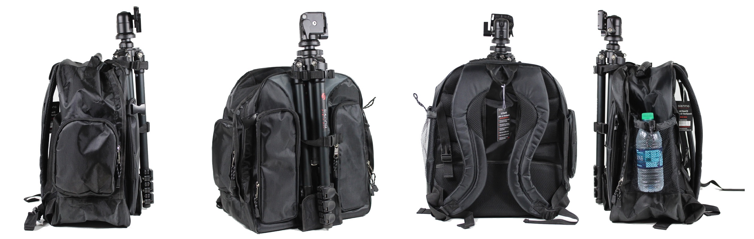 sienna backpack with tripod