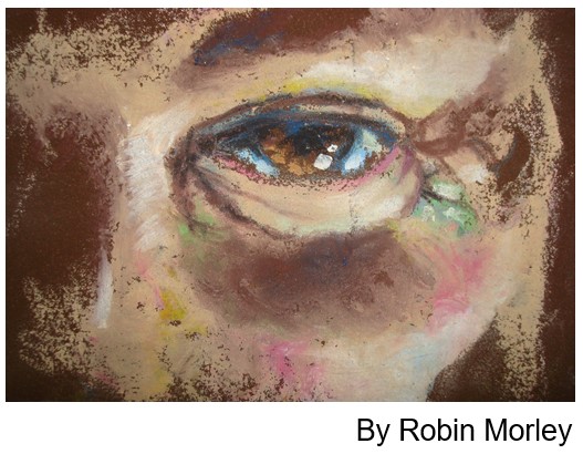 Soft pastel sample by Robin Morley