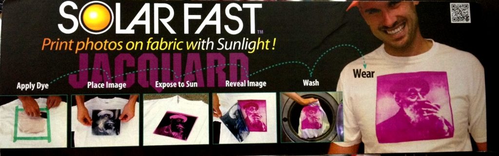 SolarFast print photos on fabric