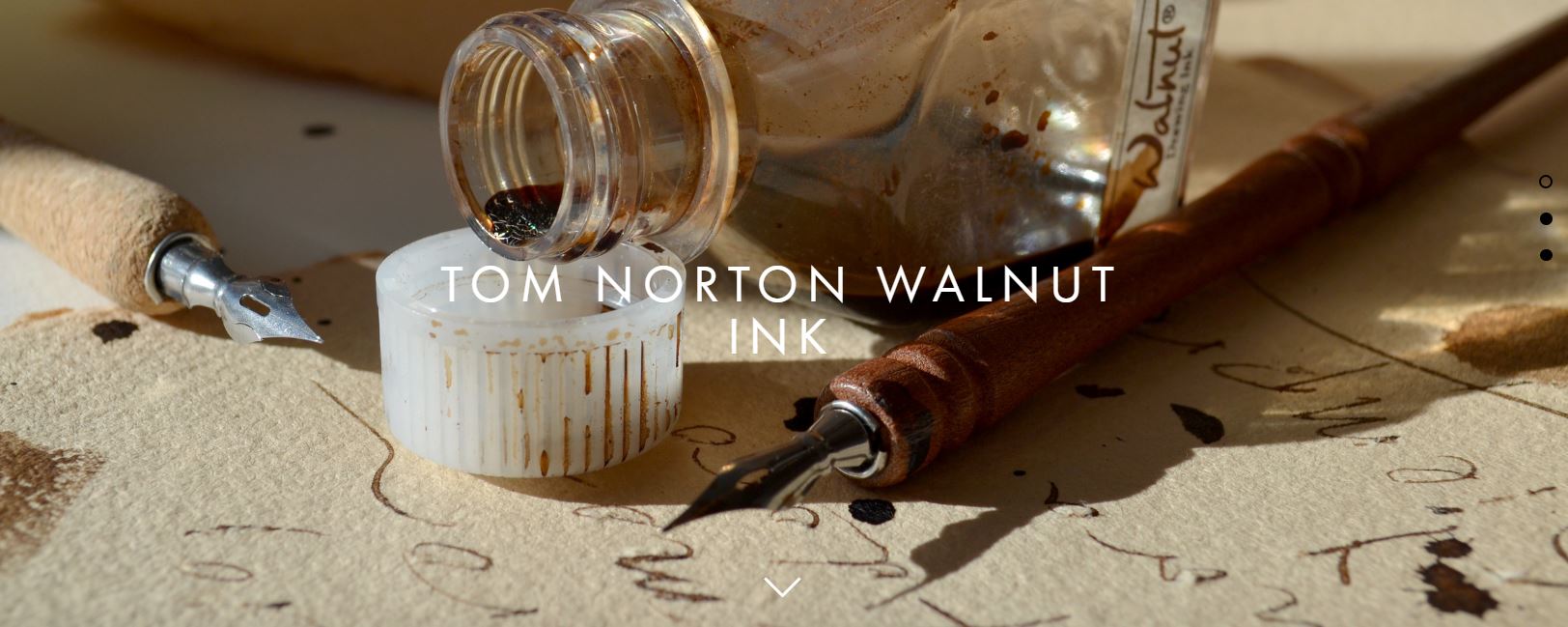 Tom Norton Walnut Drawing Ink Review — The Pen Addict