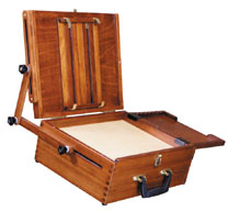 sienna plein air pochade box