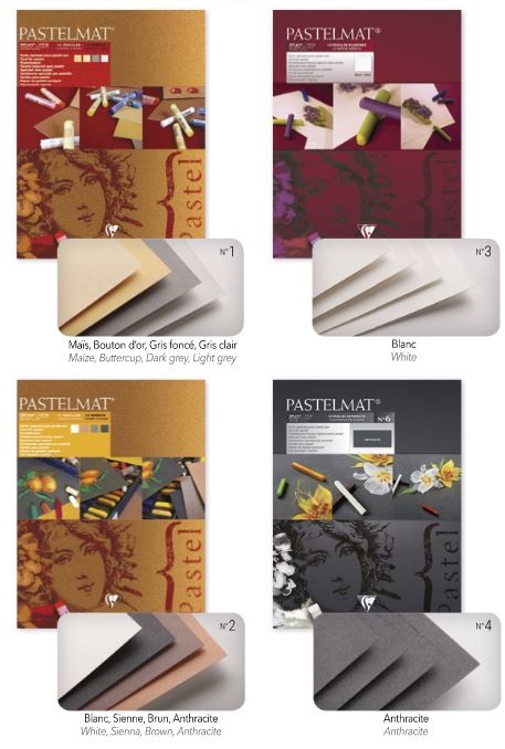 Clairefontaine Pastelmat Pastel Paper Pads